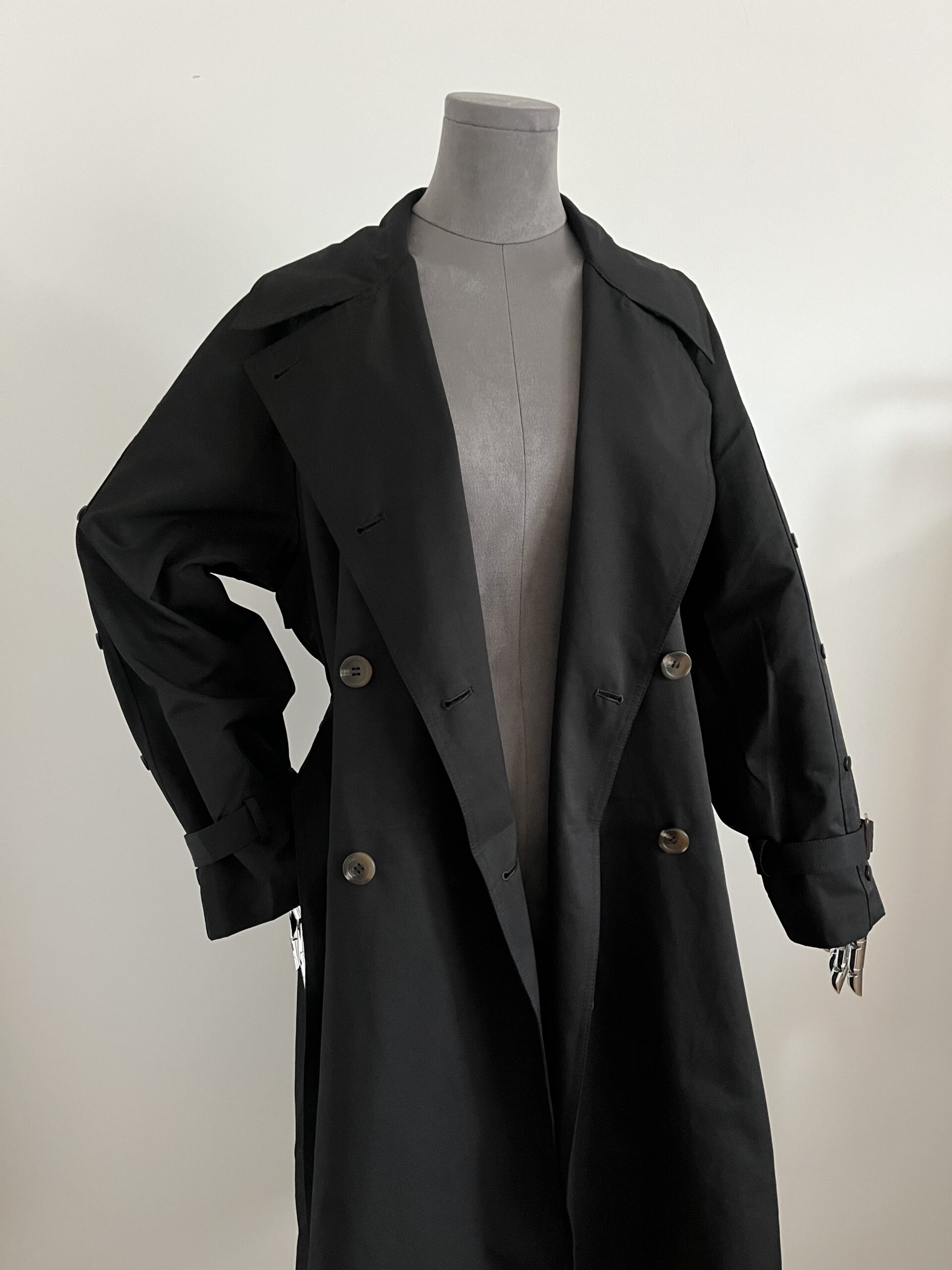 trench long ceinturé – coupe classique & doublure confort trench long ceinturé – coupe classique & doublure confort