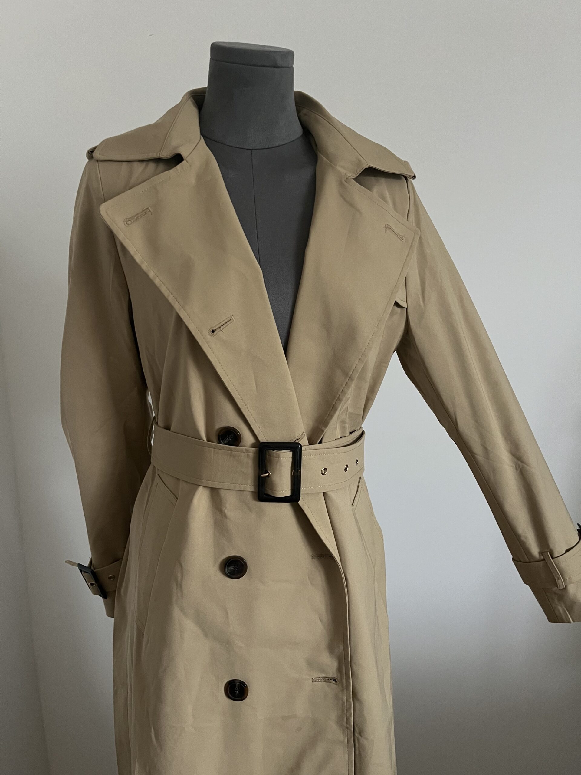 trench long ceinturé – coupe classique & Élégante trench long ceinturé – coupe classique & Élégante